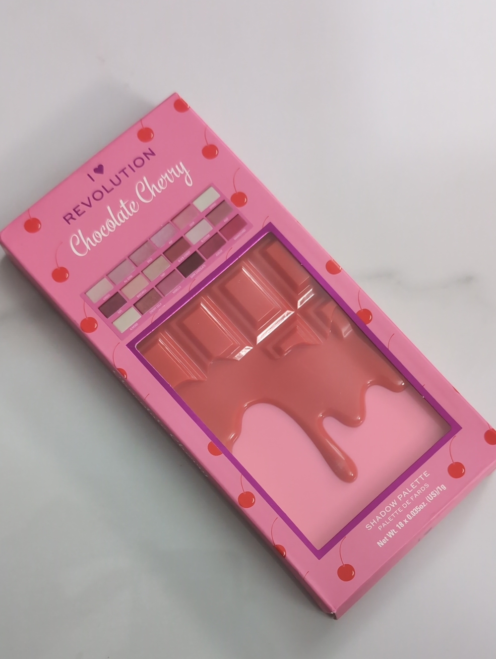 I ❤️ Revolution Chocolate Cherry Palette